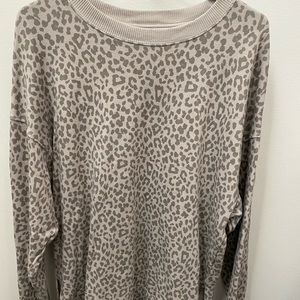American Eagle Cheetah Sweatshirt
